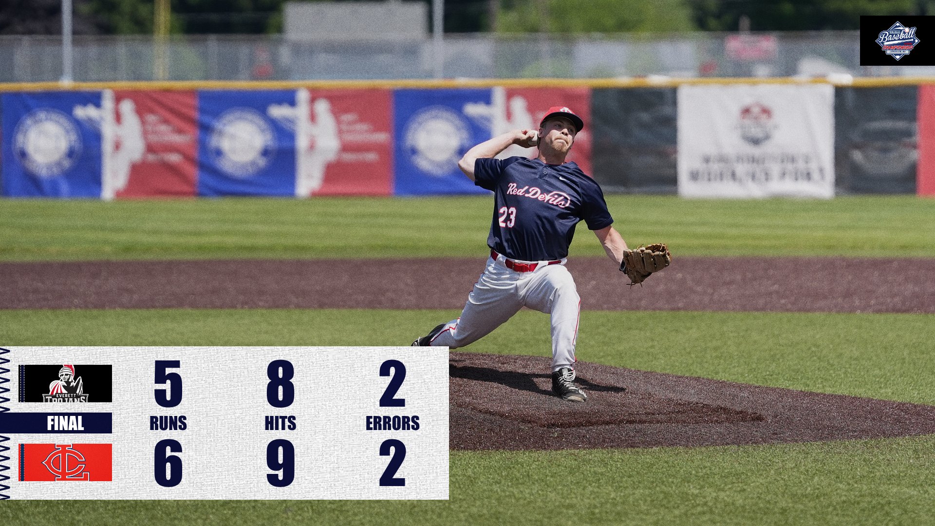 Red Devils Earn Spot on Championship Monday with Come From Behind 6-5 Win Over Everett